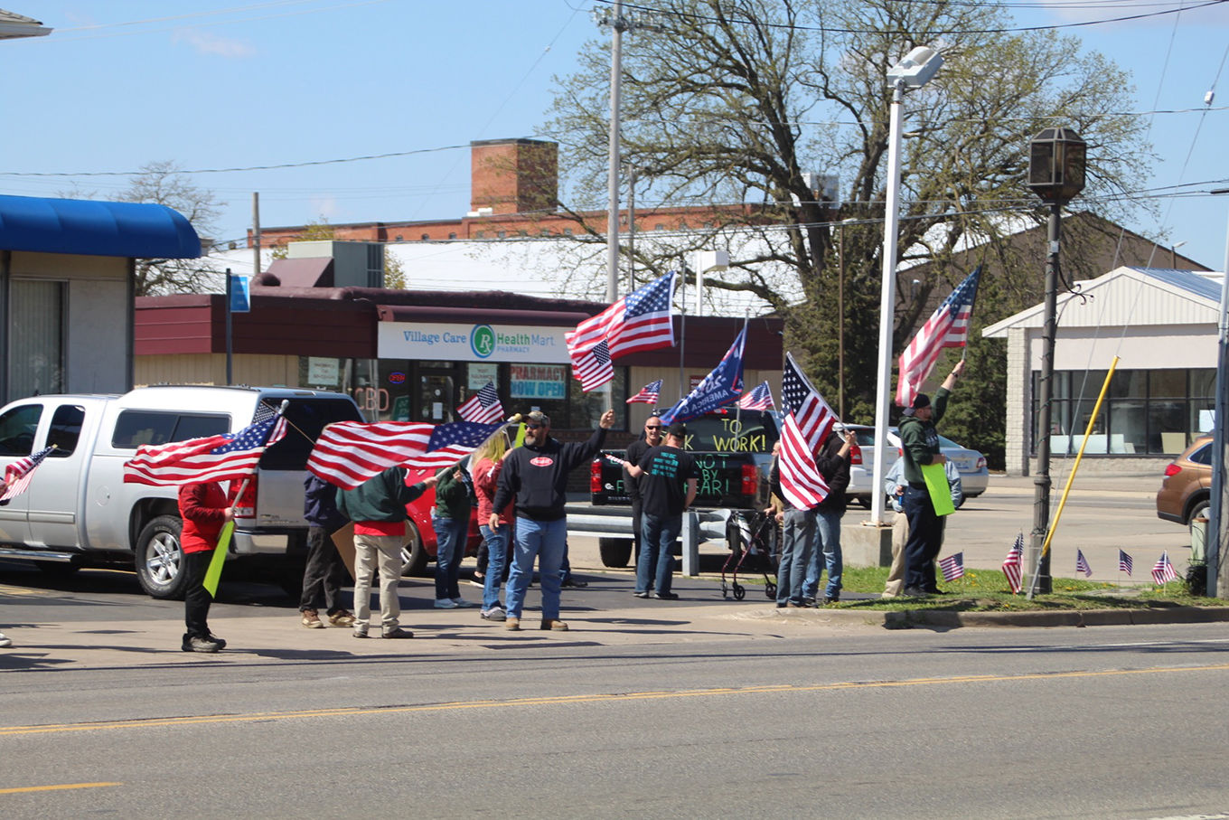 DEMONSTRATIONS CONTINUE
